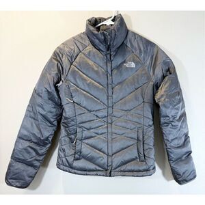 The North Face Silver Aconcagua 550 Down Puffer Jacket, Women’s Small